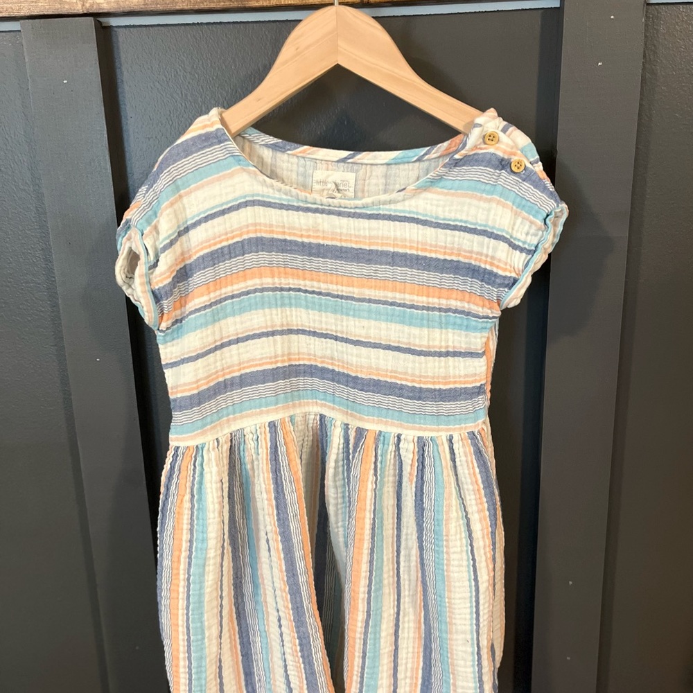 Little Planet by Carter’s organic gauze dress.